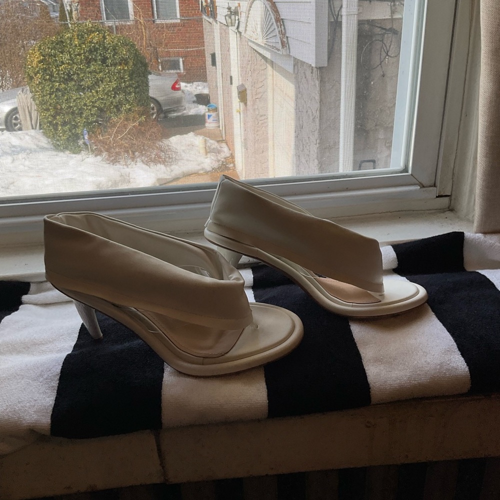 Chic Cream Women's Heels